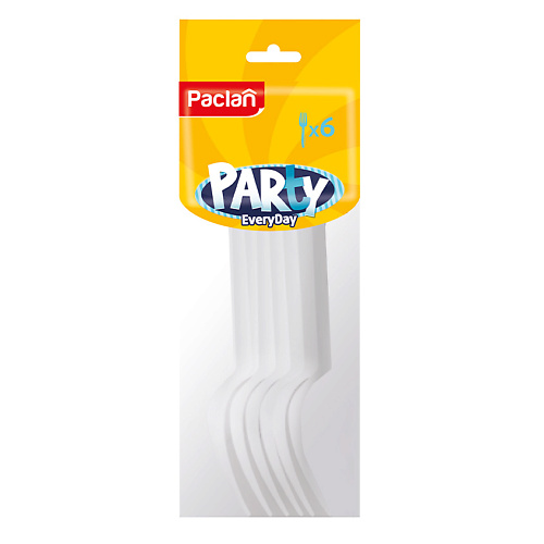 PACLAN Вилки пластиковые Party Every Day