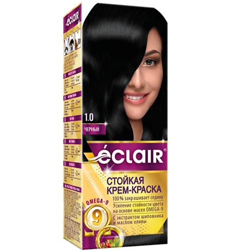 фото Eclair стойкая крем-краска для волос omega-9