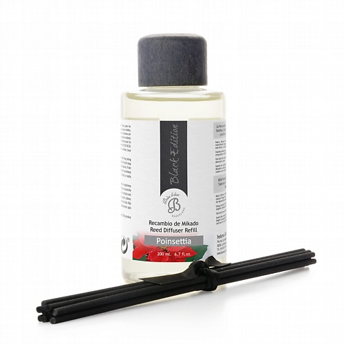 цена Ароматизатор BOLES D'OLOR Сменный блок с палочками Пуансеттия Poinsettia (Black Edition)