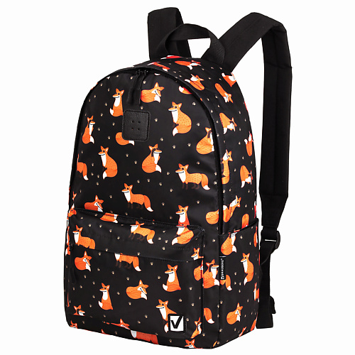 Рюкзак BRAUBERG Рюкзак Sly foxes, потайной карман модные аксессуары brauberg рюкзак sly foxes потайной карман