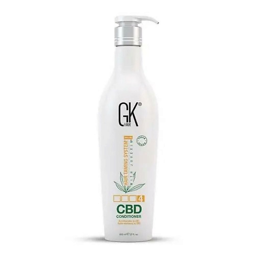 GKHAIR Кондиционер для волос CBD Conditioner Vegan Line 650 global keratin шампунь cbd vegan line 650 мл