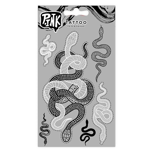 P.INK Наклейки-тату переводные Змеи p ink наклейки тату переводные змеи
