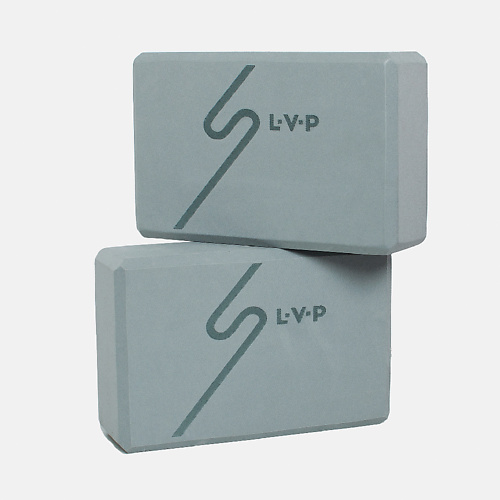 L-V-P Блок для йоги блок для йоги 23 × 15 × 10 см серый
