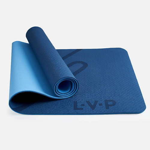 фото L-v-p коврик для йоги и фитнеса двухслойный
