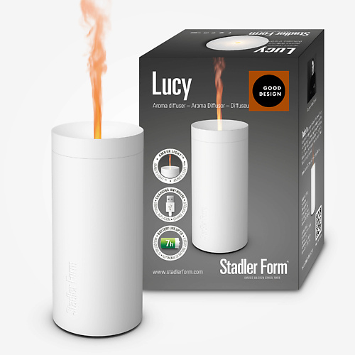 цена Аромадиффузор STADLER FORM Аромадиффузор ультразвуковой для эфирных масел с эффектом пламени Lucy L-037
