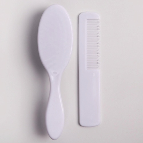 КРОШКА Я Набор для ухода за волосами: расческа и щетка дорожный набор зубная паста splat биокальций для восстановления и безопасного отбеливания эмали 40 мл зубная щетка