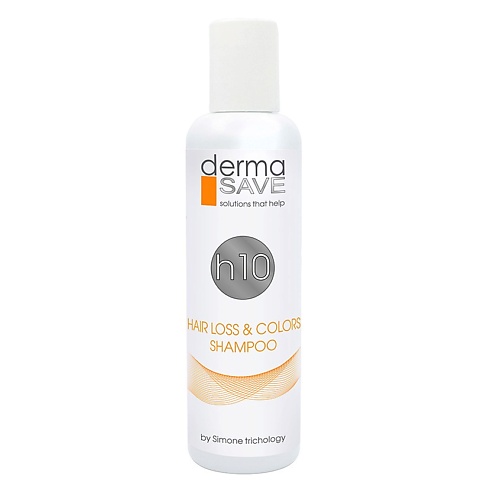 фото Derma save шампунь для волос h10 hair loss & colors shampoo