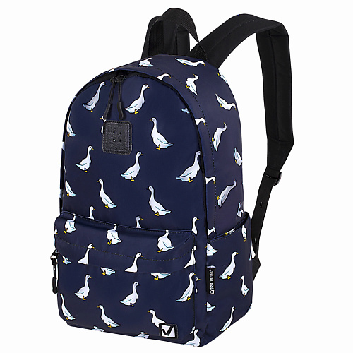 BRAUBERG Рюкзак Ducks, карман-антивор рюкзак на молнии наружный карман бордовый