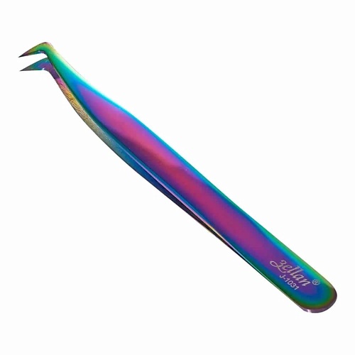 

JACKS.BEAUTY Пинцет для наращивания ресниц "сапожок" L ручная заточка, Пинцет для наращивания ресниц "сапожок" L ручная заточка