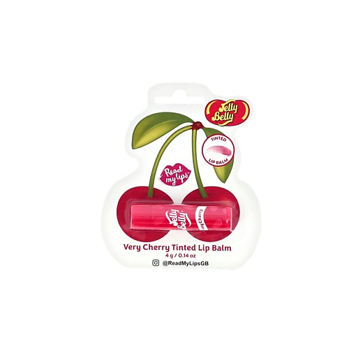 

JELLY BELLY Бальзам-тинт для губ VERY CHERRY 4, Бальзам-тинт для губ VERY CHERRY