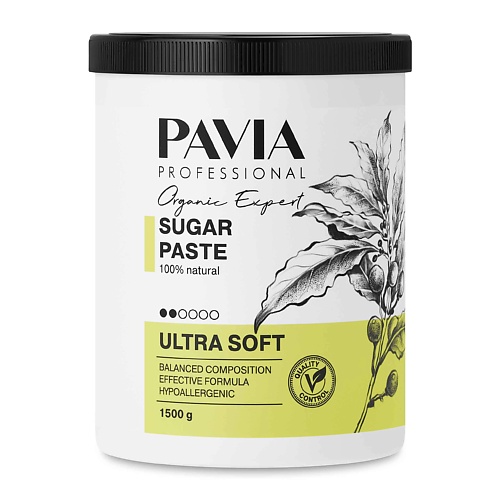 PAVIA Сахарная паста для депиляции  Ultra soft - Ультрамягкая 1500