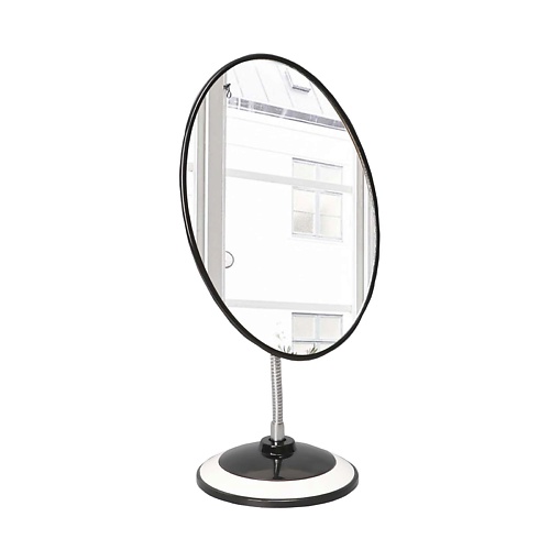 QUEEN FAIR Зеркало настольное, на гибкой ножке, зеркальная поверхность 14,5 × 20,2 см queen fair зеркало на ножке двустороннее с увеличением d зеркальной поверхности 12 3 см