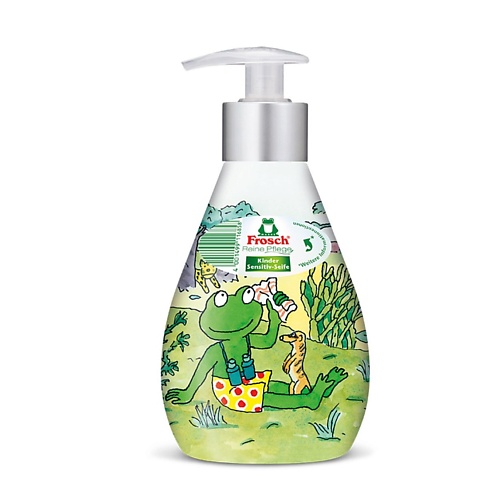 мыло жидкое frosch детское ухаживающее жидкое мыло для рук Мыло жидкое FROSCH Детское ухаживающее жидкое мыло для рук