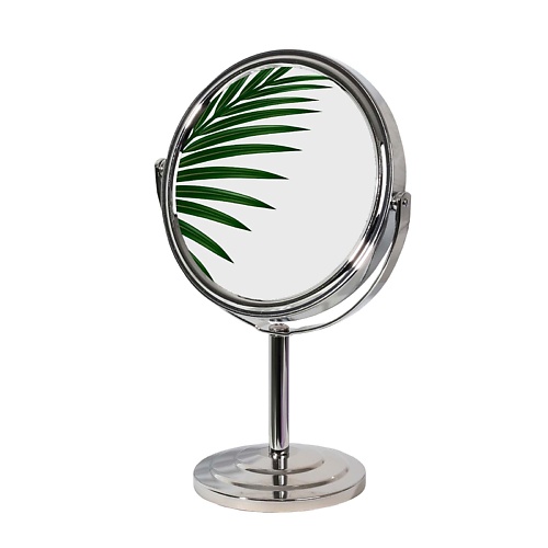 фото Queen fair зеркало на ножке, двустороннее, с увеличением, d зеркальной поверхности 12,5 см