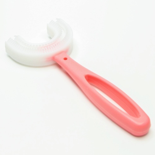 КРОШКА Я Детская зубная щётка-прорезыватель U-образная для малышей от 3 месяцев
