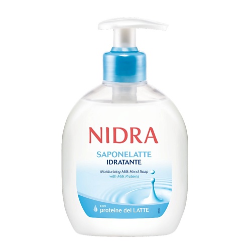 NIDRA Жидкое мыло с молочными протеинами 300 l erboristica мыло натуральное растительное с протеинами риса подходит для детей 100 0