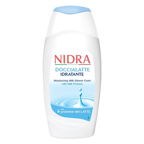 NIDRA Пена-молочко для душа с молочными протеинами увлажняющая 300 nidra пена молочко для душа с молочными протеинами увлажняющая 300