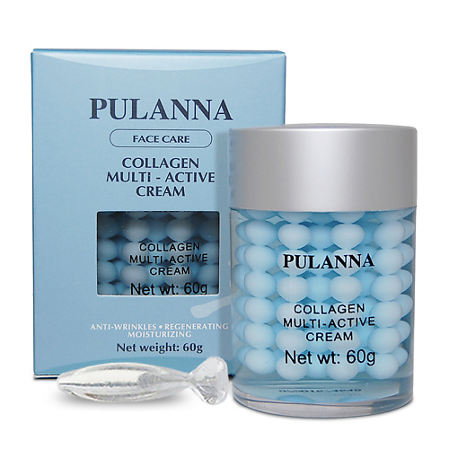Крем для лица PULANNA Мультиактивный крем для лица с Коллагеном - Collagen Multi Active Cream крем для лица matsesta active cream 30 мл