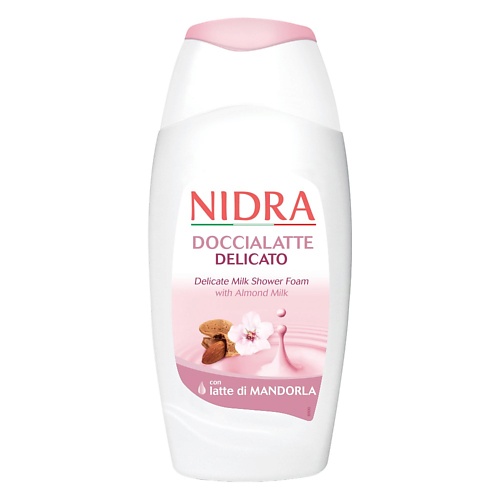 NIDRA Пена-молочко для ванны с миндальным молоком деликатное 250.0 пена для ванны les petits bains de provence с маслами грейпфрута лимона и сосны 500 мл