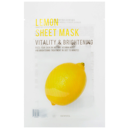 Уход за лицом EUNYUL Тканевая маска с экстрактом лимона 22