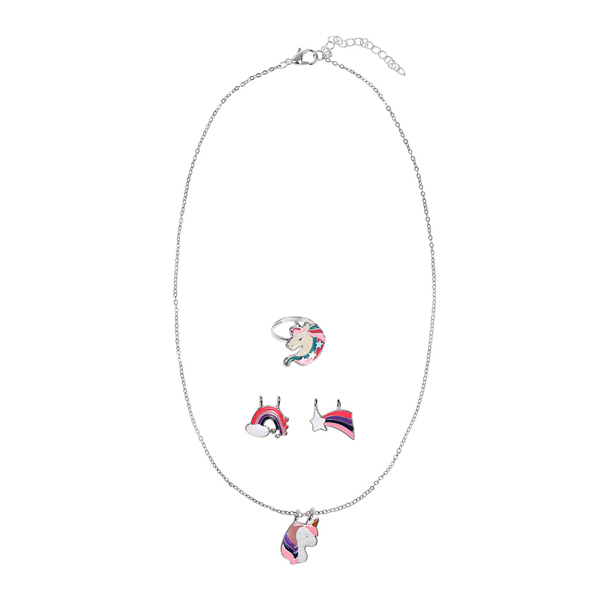 Изображение товара MARY POPPINS Колье, подвески и колечко Яркий единорог, Комбинированный