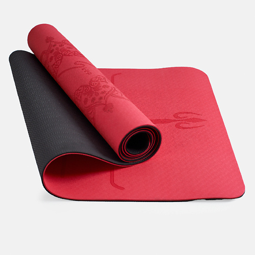 L-V-P Коврик для йоги и фитнеса двухслойный bradex коврик для йоги и фитнеса двухслойный