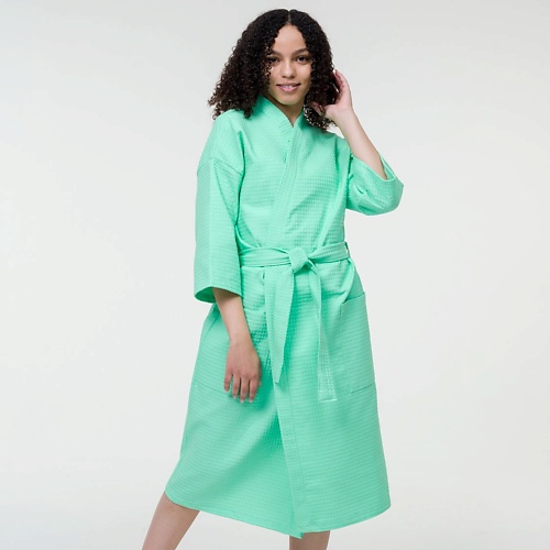 Халат BIO TEXTILES Халат женский Green одежда bio textiles килт женский махровый peach