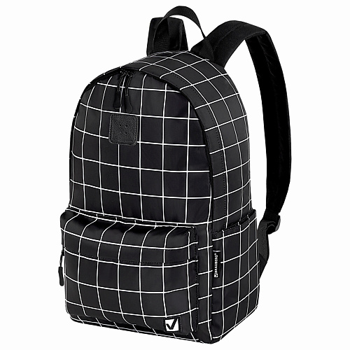 Рюкзак BRAUBERG Рюкзак Checkered, карман-антивор модные аксессуары brauberg рюкзак sly foxes потайной карман