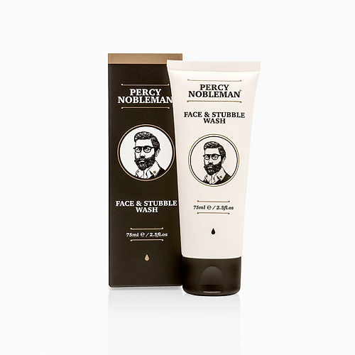 PERCY NOBLEMAN Средство для умывания лица и бороды Percy Nobleman 75 лосьон очиститель для лица wish facial wash