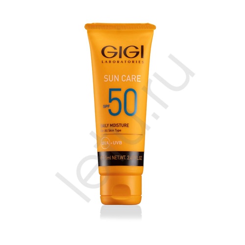 GIGI Крем увлажняющий солнцезащитный для всех типов кожи SPF 50 Sun Care