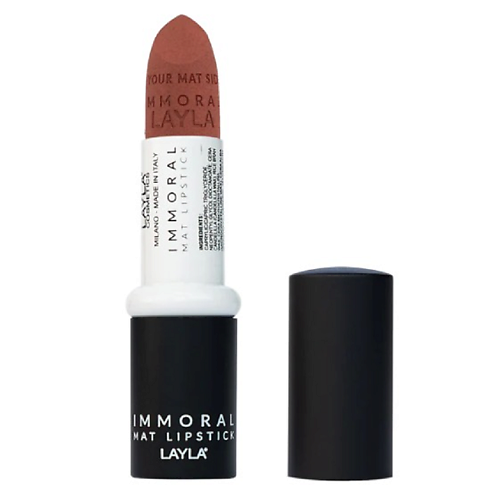 фото Layla помада для губ матовая immoral mat lipstick