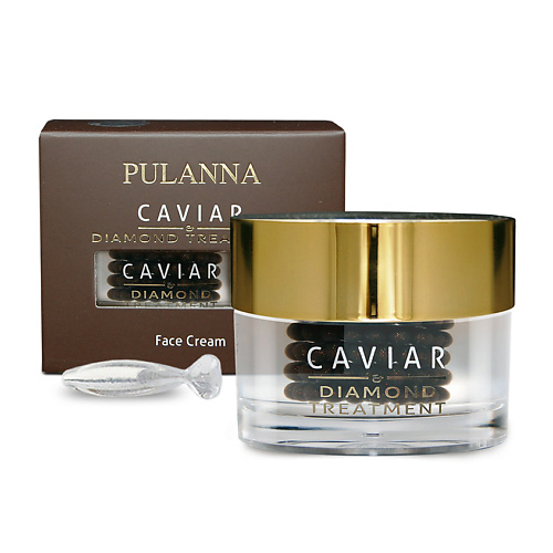 фото Pulanna восстанавливающий лифтинг-крем для лица икра и бриллиантовая пудра - treatment face cream