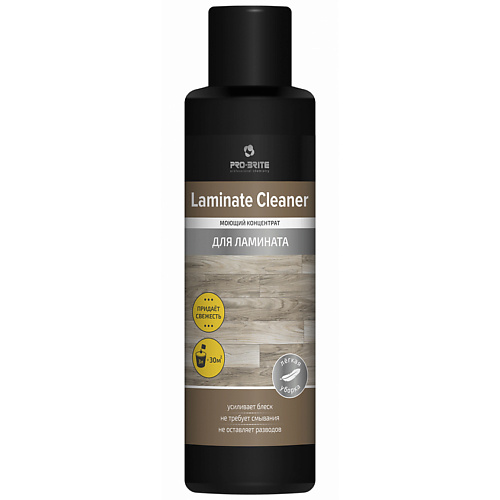 Средства для уборки PRO-BRITE Средство для мытья полов Концентрат для ламината паркета линолеума Laminate cleaner 500