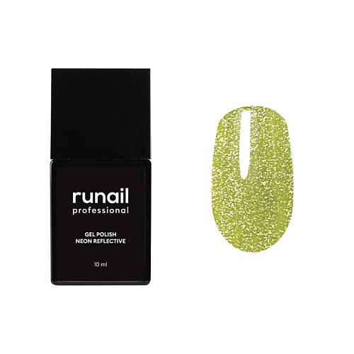 Гель-лак для ногтей RUNAIL PROFESSIONAL Гель-лак для ногтей неоновый светоотражающий runail гель лак 3520