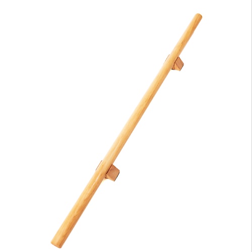 BACKWOOD Палка гимнастическая деревянная игрушка тренировочная жевательная палка полая 24 5 см жёлтая