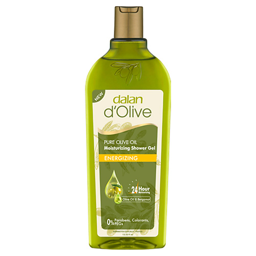 DALAN Гель для душа d'Olive, с маслом оливы и бергамотом, Освежающий, натуральный 400.0 l erboristica крем для тела натуральный парфюмированный с маслом кокоса 200 0