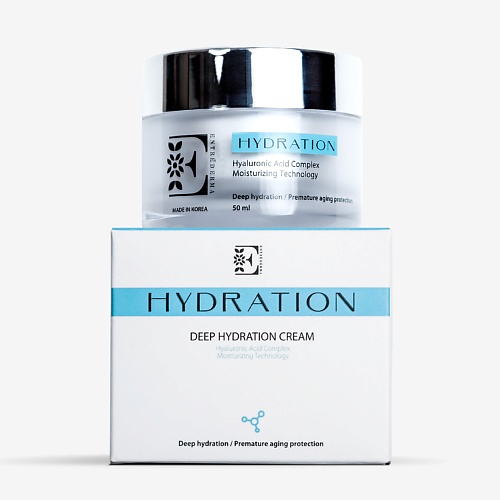ENTREDERMA Крем для лица увлажняющий Hydration 50 лосьон увлажняющий с гранатом pom mist hydration spray