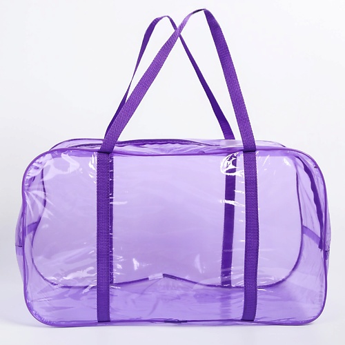 сумка в роддом 30х45х20 ной пвх ручки рем лента фиолетовый MUM&BABY Сумка в роддом 30х50х25