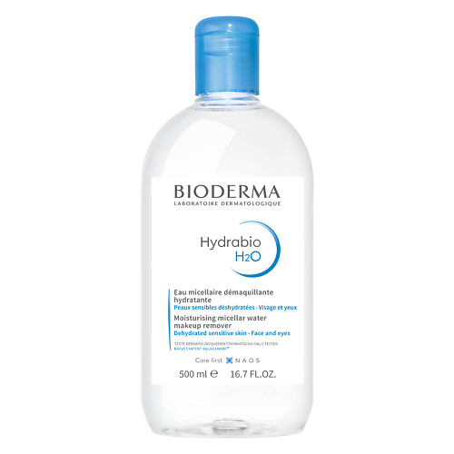 Мицеллярная вода BIODERMA Мицеллярная вода очищающая для обезвоженной кожи лица Hydrabio H2O вода мицеллярная для обезвоженной кожи лица h2o hydrabio bioderma биодерма 100мл