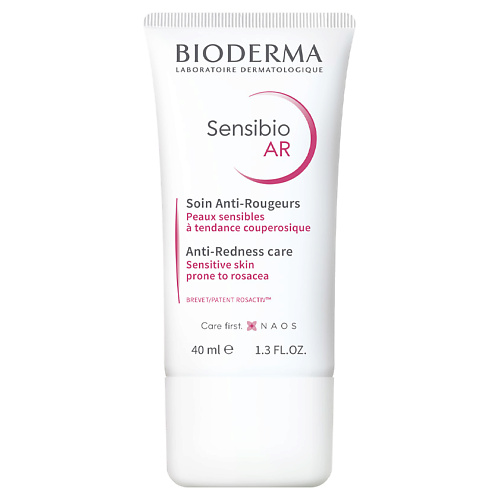 bioderma sensibio h2o ar Крем для лица BIODERMA Увлажняющий крем для кожи с покраснениями и розацеа Sensibio AR