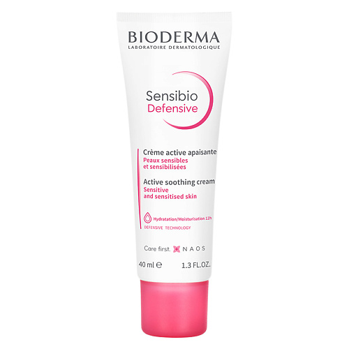 Крем для лица BIODERMA Крем легкий увлажняющий для чувствительной кожи лица Sensibio Defensive крем для чувствительной кожи bioderma sensibio forte cream 40 мл