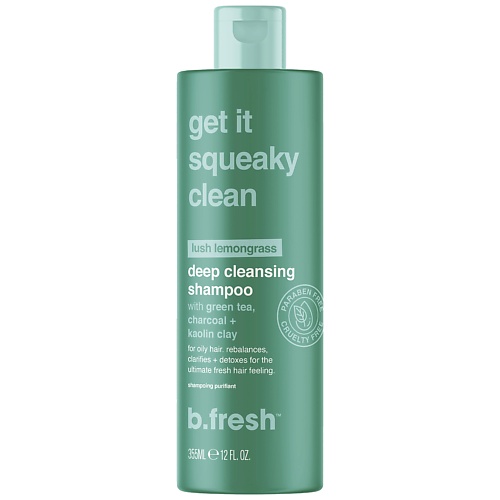B.FRESH Шампунь для волос get it squeaky clean 355.0 b fresh шампунь для волос get it squeaky clean 355 0