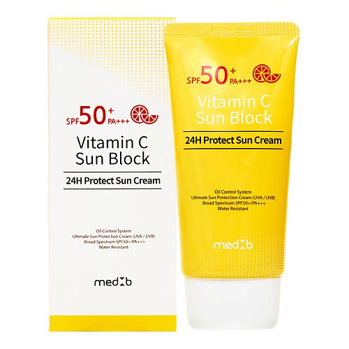 Солнцезащитные средства MED B Солнцезащитный крем с витамином C 70