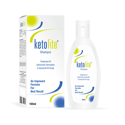 Шампунь для волос ELEGANT COSMED Шампунь с кетоконазолом 2% и пиритионом цинка 1% Ketolite