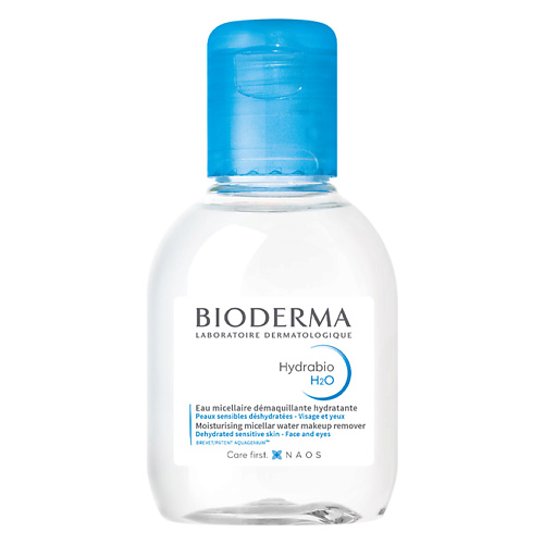 BIODERMA Мицеллярная вода очищающая для обезвоженной кожи лица Hydrabio H2O 100.0 биодерма пигментбио вода мицелярная осветляющая очищающая 250мл