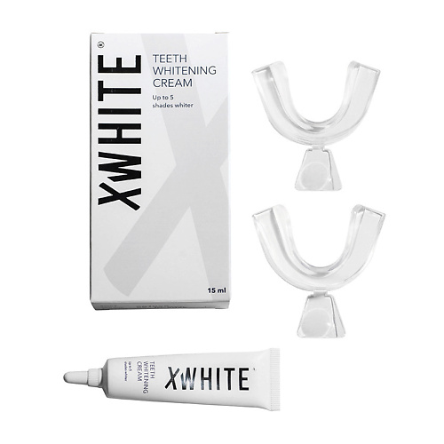 XLASH COSMETICS XWHITE Крем-гель для отбеливания зубов 15 global white отбеливающий гель карандаш для зубов whitening on the go