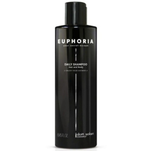 DOTT.SOLARI COSMETICS Шампунь-гель для волос и тела с черным перцем EUPHORIA 1000 beon подарочный набор парфюмированной косметики для кожи с лосьоном royal euphoria