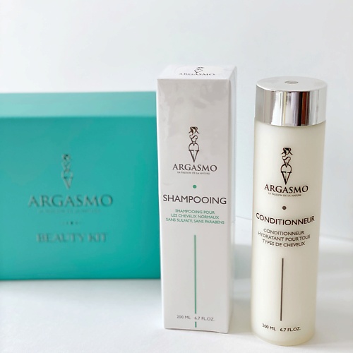 ARGASMO Подарочный косметический набор шампунь для нормальных волос+ кондиционер для волос