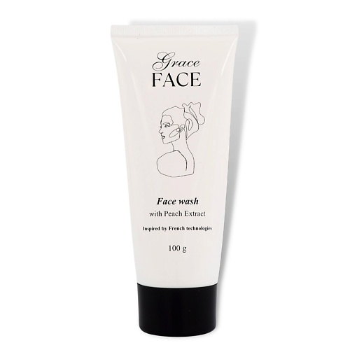 GRACE FACE Пенка-гель для умывания и снятия макияжа с экстрактом персика 100.0 гель для душа grace day 70 мл