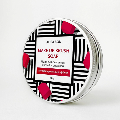 фото Alisa bon средство для очищения макияжных кистей "make up brush soap"